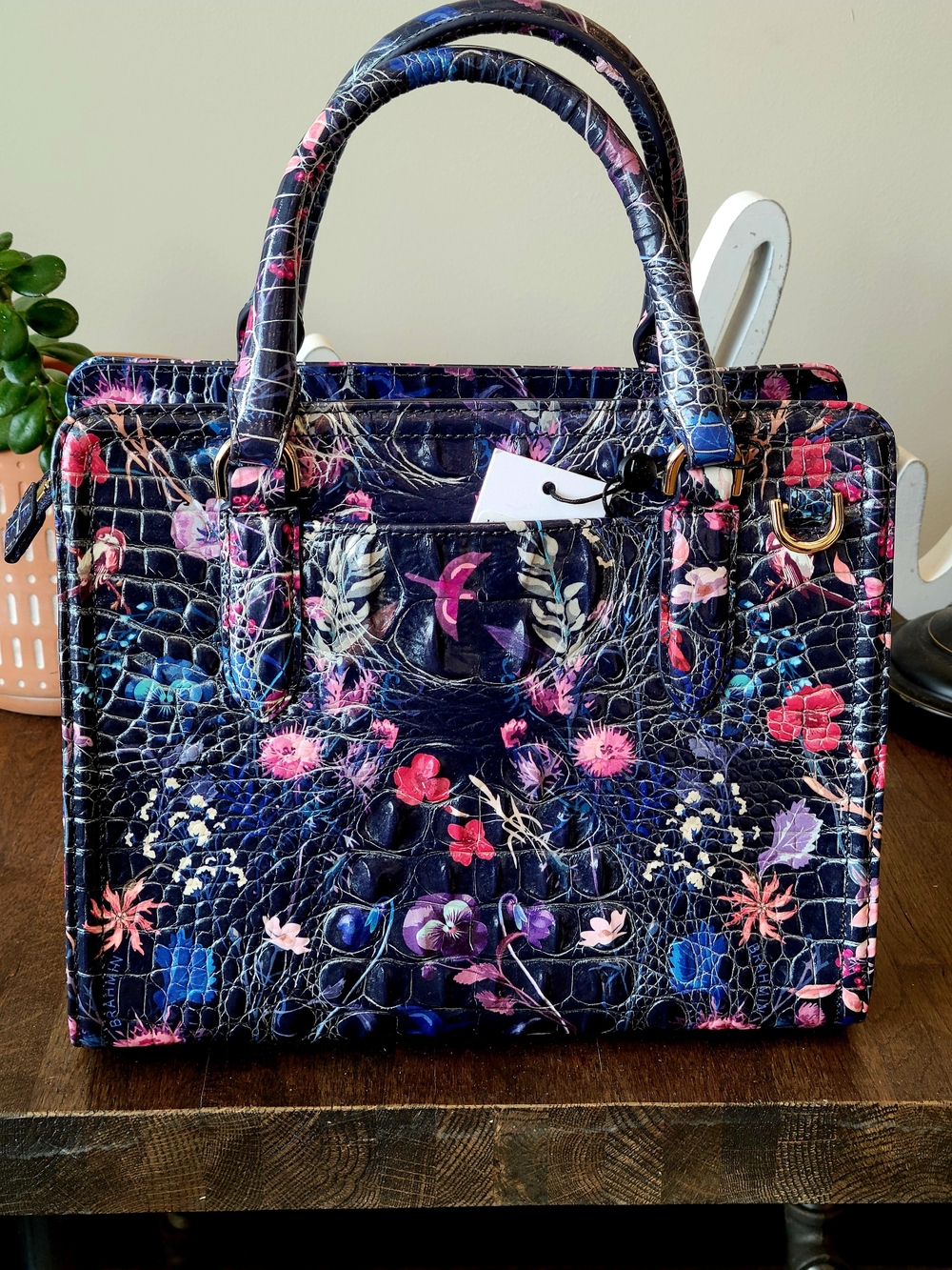 NWT Brahmin Folktale Cami Satchel - Picture 3 of 9